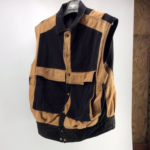 Ellus Other - Ellus Jackets - Cargo Reversible Vest with Illustration - Men's 46
